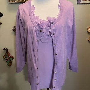 White House/Black Market top & sweater